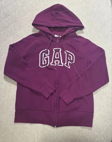 GAP 퍼플 집업 후드티