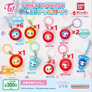 TWICE 메지루시 액세서리 세트. 세트로 구매 희망하시는 분만