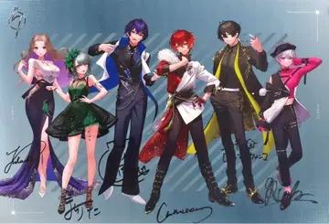 여자 연구 대학 A상 친필 사인 포스터