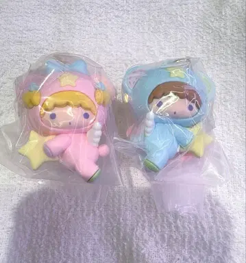 산리오 리틀트윈스타 키키라라 시크릿 키링