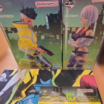 제일복권 사이버 펑크 A상 B상 루시 피규어 C상 타월