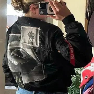 ALPHA 알파 와펜 커스텀 MA-1