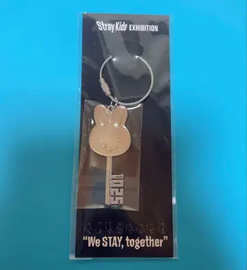 Straykids 스키즈 리노 리비트 전시회 열쇠 모양 키링