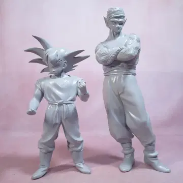 카이요도 드래곤볼 손오공+피콜로 소프트 비닐 키트 조립 완료