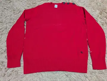 쁘띠바토 스웨터 어깨 버튼 포함