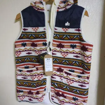 LOGOS 플리스 베스트 멀티 컬러 사이즈 L