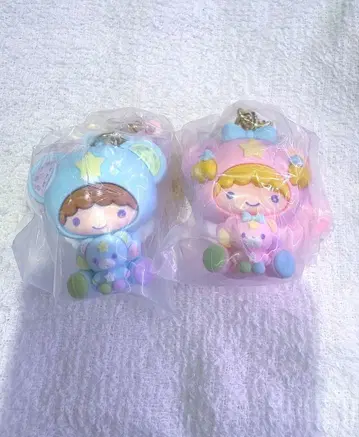 산리오 리틀트윈스타 키키라라 시크릿 키링