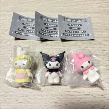 마이멜로디 & 쿠로미 플로키 피규어 가챠 넷플릭스 Netflix