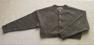 THE SHISHIKUI Mix cardigan khaki