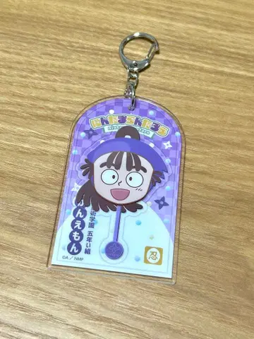 닌타마 란타로 로손 콜라보 아크릴 키링 오하마 칸에몬