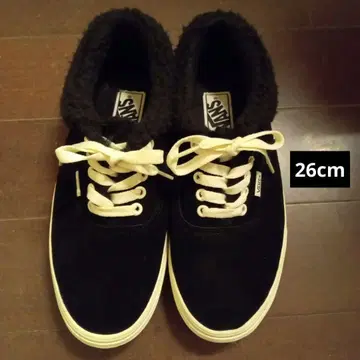 반스 오센틱 무스탕 슈즈 ovy 블랙 26cm 에라