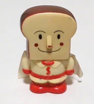 식빵맨 소프트 비닐 인형 1989년 그것에 가라! 호빵맨 당시 물건