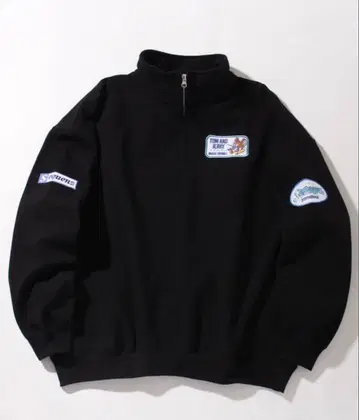 세일 톰과 제리 하프 지퍼 맨투맨 티셔츠