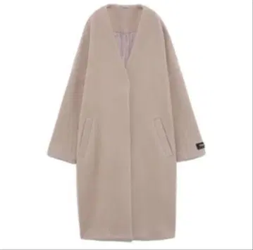 미라 오웬 노카라 코트 모카 미사용 새상품