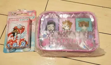 카드캡터 사쿠라 바스락 파우치 트럼프 25주년