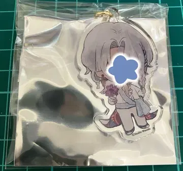 악마고양이 미야지 마음을 지탱하는 부적 아크링 키링 레어