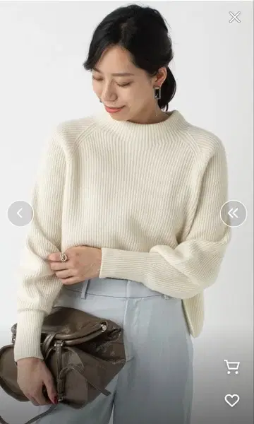 [개럴개런트] 모크넥 니트