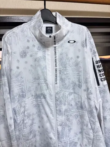 Oakley 방풍 페이즐리 윈도우 자켓 반다나 패턴 LL