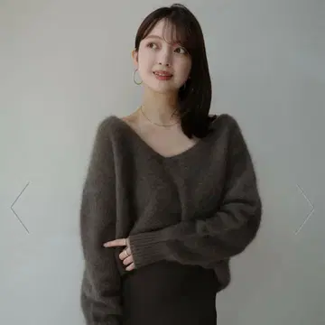 anuans 라쿤폭스 2way 넥 풀오버 MOCA