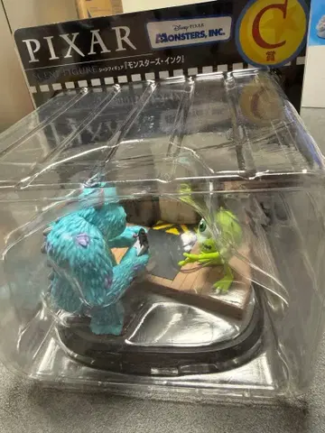 몬스터 주식회사 장면 피규어 마이크 설리 픽사 Happy 복권