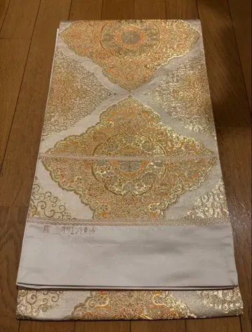 순수 실크 후쿠로 오비 육통 오리엔트 사라