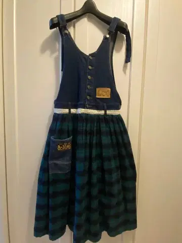 리메이크 오버롤 스커트 살로펫