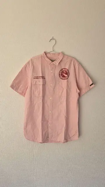 [ AVIREX ] 핑크 워크 셔츠 LTD