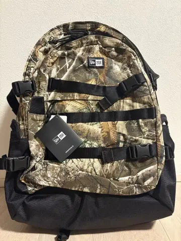 newera 35L 카모 패턴 나일론 백팩