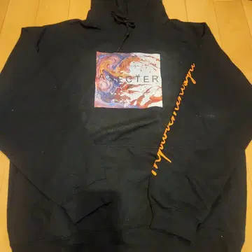 A E C T E R 아트 프린트 후드티