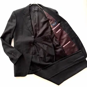 이탈리아제 원단 폴스미스 DELFINO 체크 셋업 수트 M