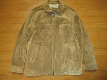 00s GAP 갭 가죽 자켓 스웨이드 보아 USA XL