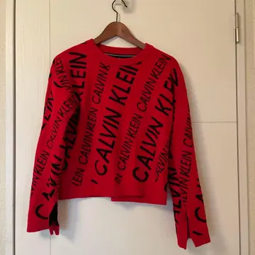 캘빈클라인 여성용 스웨터 니트 울 혼방 새상품급