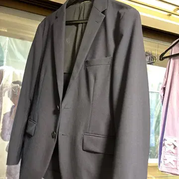 유나이티드 애로우즈 다크 블루 비즈니스 자켓 봄/여름