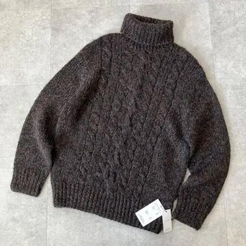 [ 미사용품 ] 투모로우랜드 알파카 혼방 울 니트/터틀넥/S