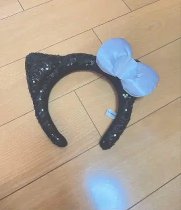 머리띠 키티 블랙