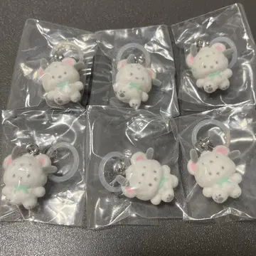 산리오 메지루시 액세서리 복슬복슬 스노우