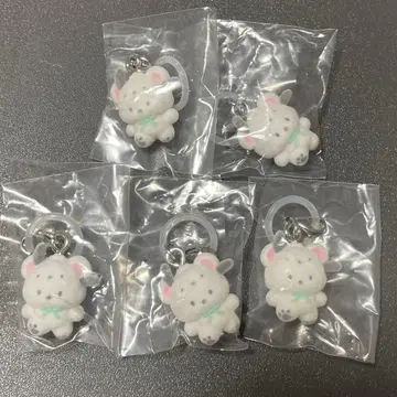 산리오 메지루시 액세서리 복슬복슬 스노우