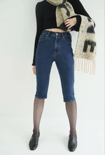 CLANE DENIM CAPRI PANTS 클라네 카프리 팬츠 1 정품