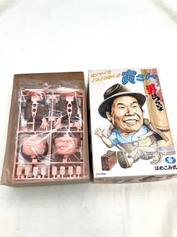 미조립 반다이 프라모델 토라상 남자라면 괴로워 태엽으로 뒤뚱뒤뚱 걷는다