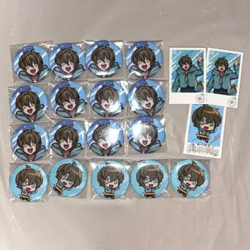 모노파스 Akira HelloWorld 캔배치 폴라로이드