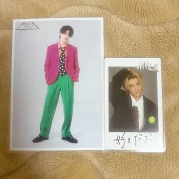 M!LK 사노 하야토 61번째 폴라로이드 트레이딩 카드 세트