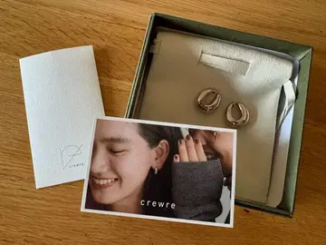 크루레 글로시 페블 귀찌 실버