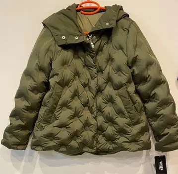 [택 포함 새상품] vivien 다운 아우터 점퍼 카키 여성용 M