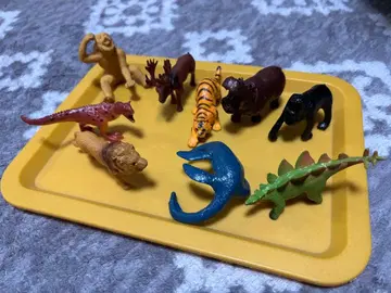 동물과 음식 피규어 세트