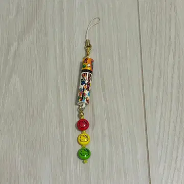 레어 메이지 마블 초코 키티 콜라보 스트랩 희귀 레트로 복권