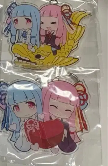 코토하 자매 아크릴 키링 세트