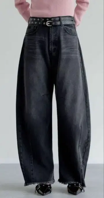 [택 포함 새상품] Re:EDIT 배럴 레그 데님 SC