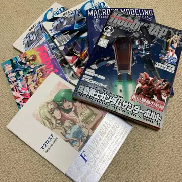 마크로스F 마크로스febri 건담SEED 잡지