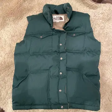 THE NORTH FACE 다운 베스트 그린