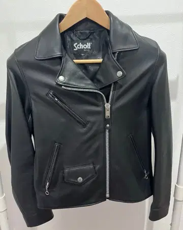 Schott 블랙 라이더 자켓